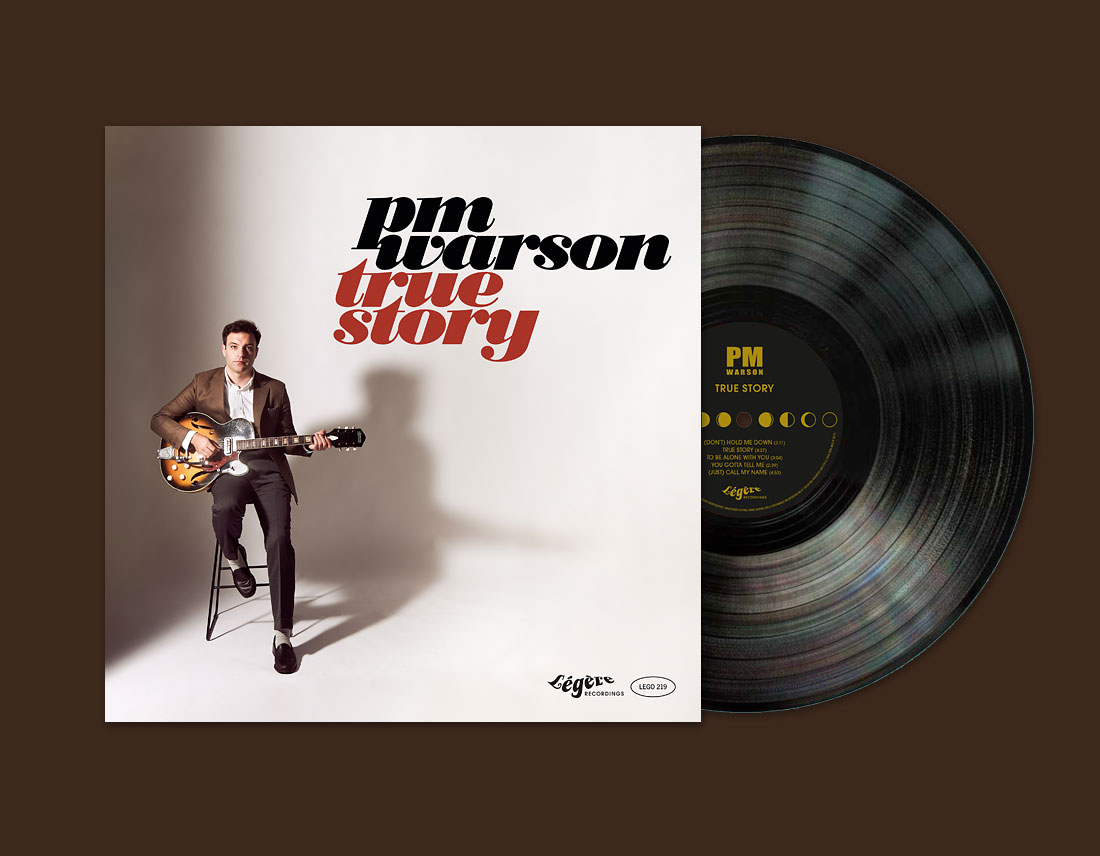 PM Warson - Cover und LP des Albums "True Story"